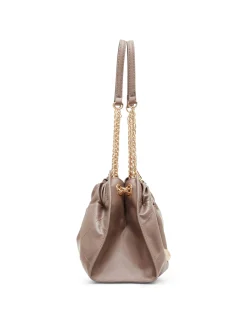 Cheap Anne Klein Quilted Stitched Cinched Closure Satchel