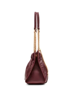 Cheap Anne Klein Quilted Stitched Cinched Closure Satchel