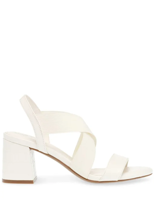 Clearance Anne Klein Ressa Dress Sandal- Sale White Croc