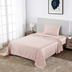 Fashion Anne Klein Reverie Anti-Microbial Sheet Set Blush
