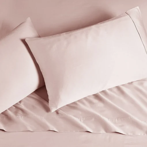 Fashion Anne Klein Reverie Anti-Microbial Sheet Set Blush