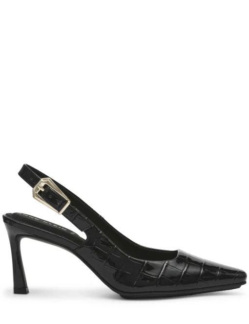 Shop Anne Klein Ritzy Dress Pump Black Croc