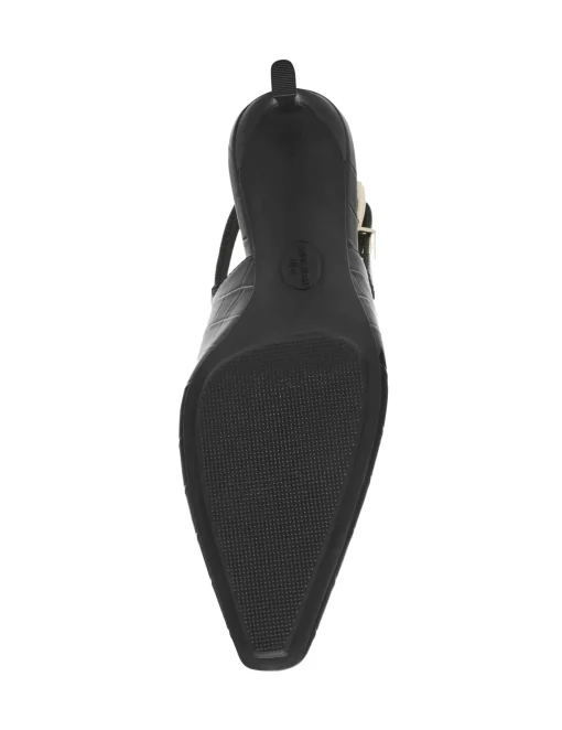 Shop Anne Klein Ritzy Dress Pump Black Croc