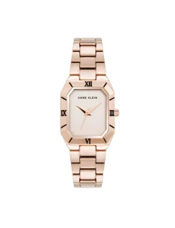 Flash Sale Anne Klein Roman Numeral Bezel Watch Rose Gold-Tone