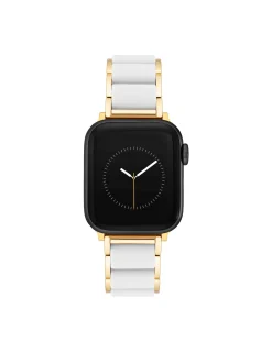 Best Sale Anne Klein Rubberized Link Bracelet Band For Apple Watch®