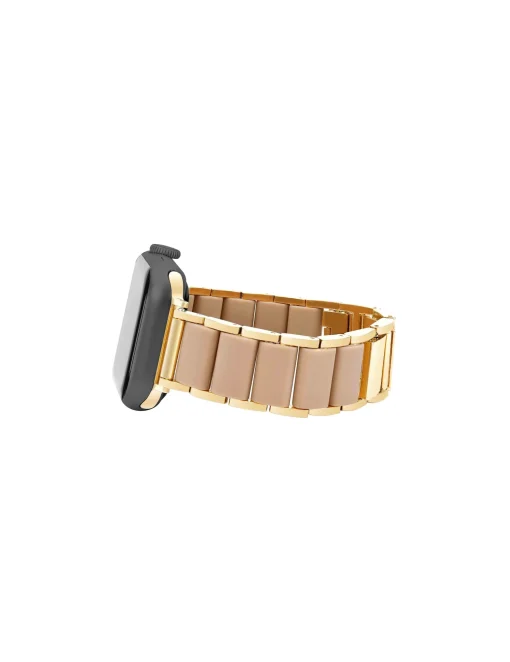Best Sale Anne Klein Rubberized Link Bracelet Band For Apple Watch®