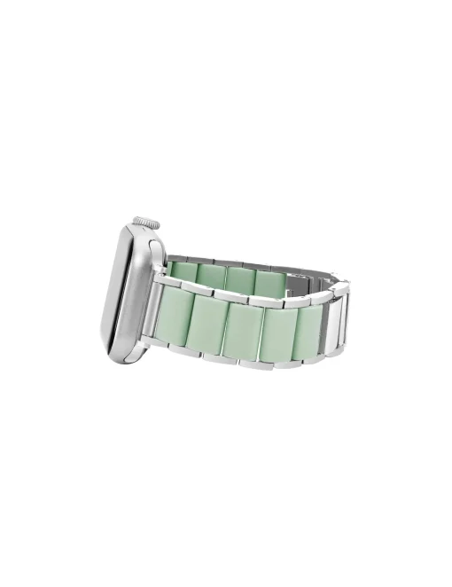Best Sale Anne Klein Rubberized Link Bracelet Band For Apple Watch®