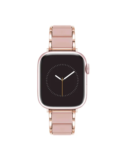 Best Sale Anne Klein Rubberized Link Bracelet Band For Apple Watch®