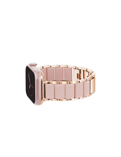 Best Sale Anne Klein Rubberized Link Bracelet Band For Apple Watch®