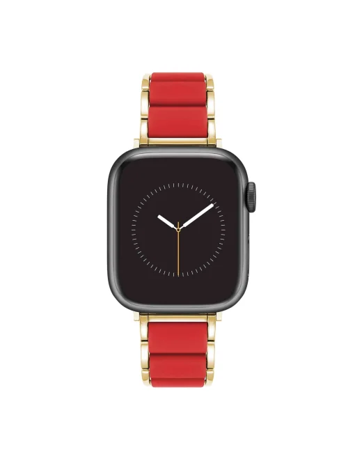 Best Sale Anne Klein Rubberized Link Bracelet Band For Apple Watch®