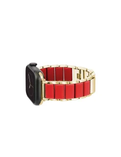 Best Sale Anne Klein Rubberized Link Bracelet Band For Apple Watch®
