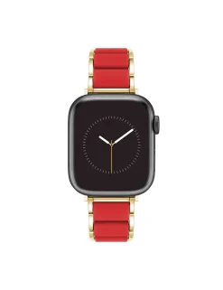 Best Sale Anne Klein Rubberized Link Bracelet Band For Apple Watch®