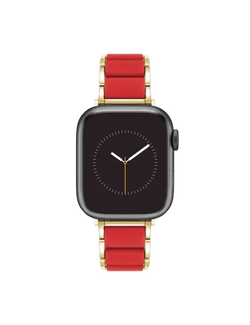 Best Sale Anne Klein Rubberized Link Bracelet Band For Apple Watch®