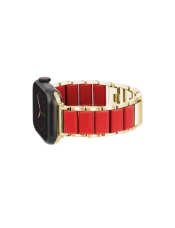Best Sale Anne Klein Rubberized Link Bracelet Band For Apple Watch®
