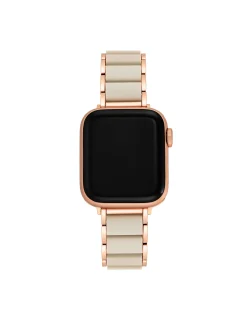 Best Sale Anne Klein Rubberized Link Bracelet Band For Apple Watch®