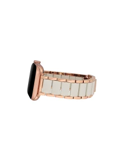 Best Sale Anne Klein Rubberized Link Bracelet Band For Apple Watch®