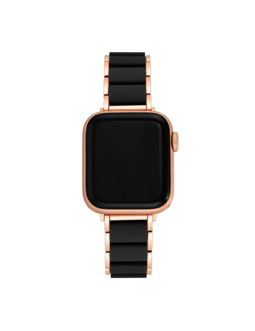 Best Sale Anne Klein Rubberized Link Bracelet Band For Apple Watch®