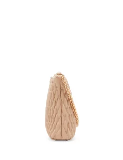 Clearance Anne Klein Ruched Crossbody With Chain Swag