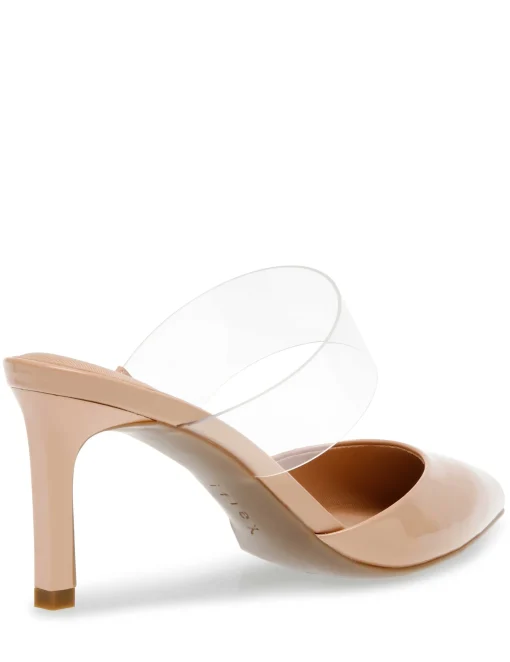 New Anne Klein Rumi Dress Pump- Sale Nude Patent