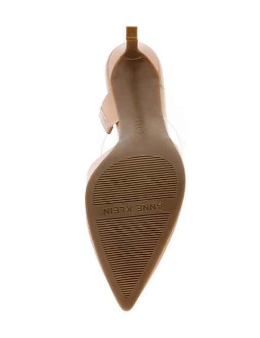 New Anne Klein Rumi Dress Pump- Sale Nude Patent