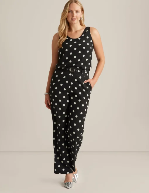 Shop Anne Klein Scoop Neck Tank Anne Blk/Anne Wht