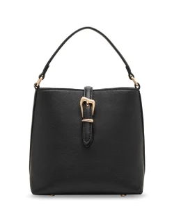 Hot Anne Klein Sculpted Buckle Bucket Bag