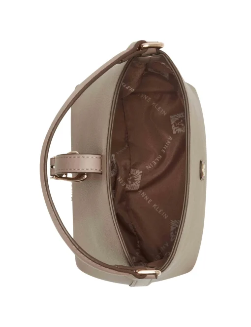 Sale Anne Klein Sculpted Buckle Bucket Bag