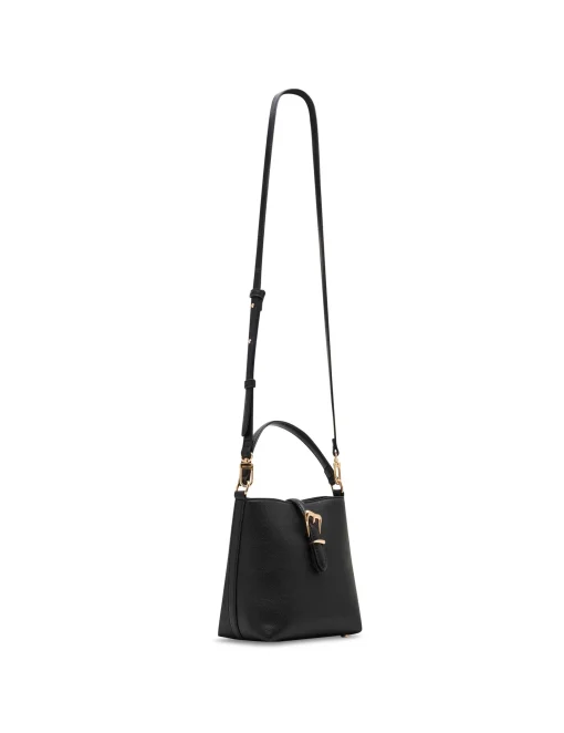 Hot Anne Klein Sculpted Buckle Bucket Bag