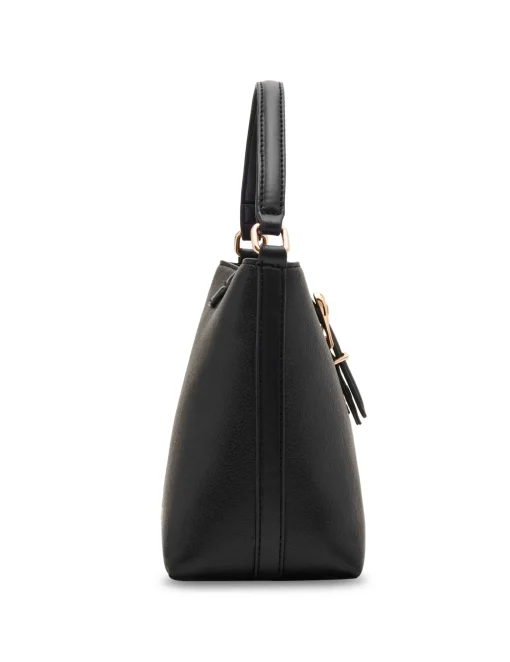 Hot Anne Klein Sculpted Buckle Bucket Bag