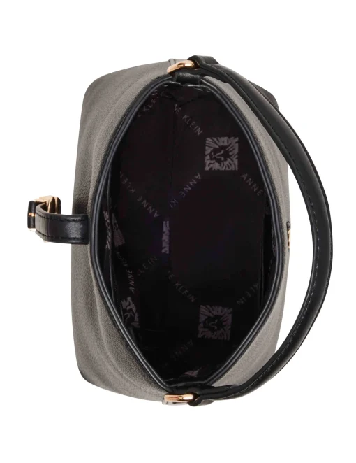 Hot Anne Klein Sculpted Buckle Bucket Bag