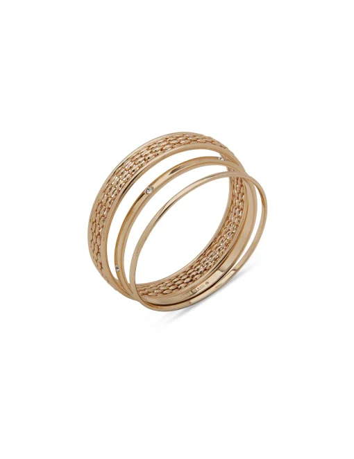 Sale Anne Klein Set Of 3 Bangles In Gift Box