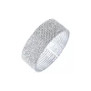 Fashion Anne Klein Silver-Tone Crystal Bracelet