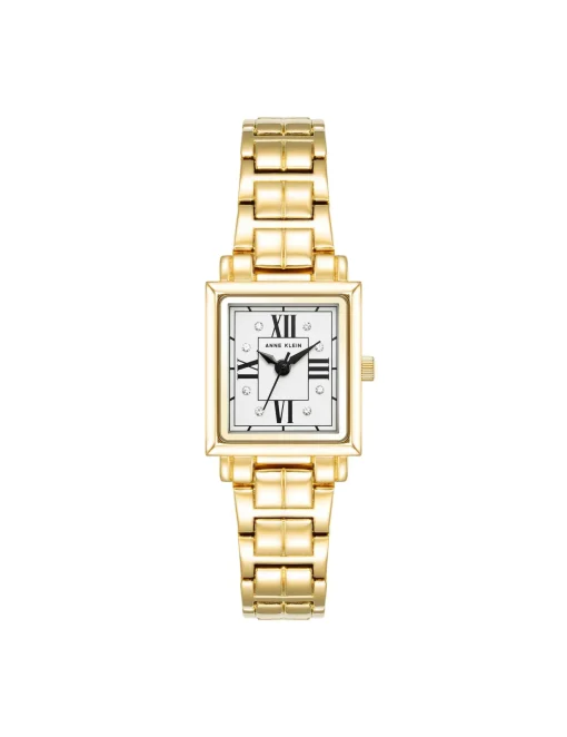 Discount Anne Klein Square Watch With Premium Crystal Accents