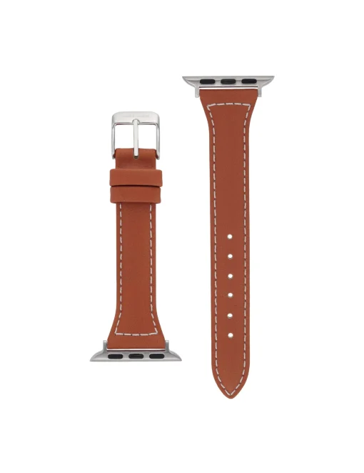 Flash Sale Anne Klein Stitched Leather Band For Apple Watch®