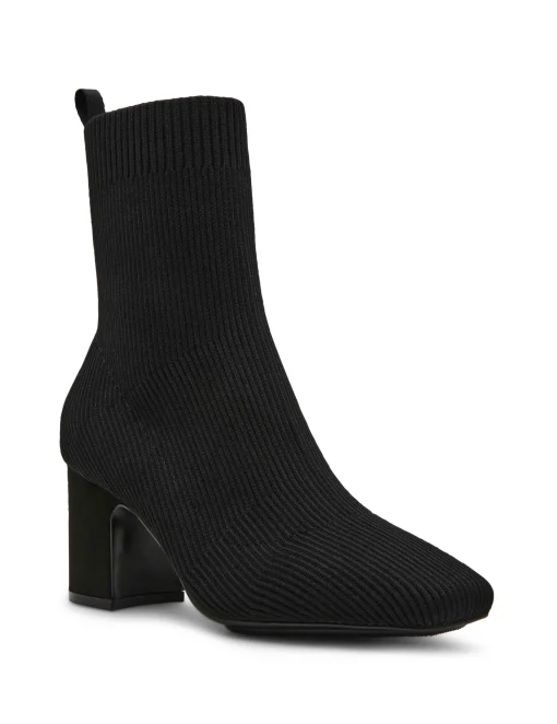 Sale Anne Klein Tessel Bootie BLACK KNIT