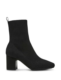 Sale Anne Klein Tessel Bootie BLACK KNIT