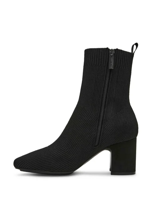 Sale Anne Klein Tessel Bootie BLACK KNIT