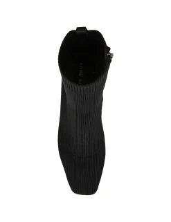 Sale Anne Klein Tessel Bootie BLACK KNIT