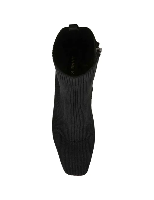Sale Anne Klein Tessel Bootie BLACK KNIT