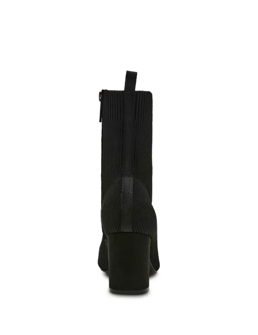 Sale Anne Klein Tessel Bootie BLACK KNIT