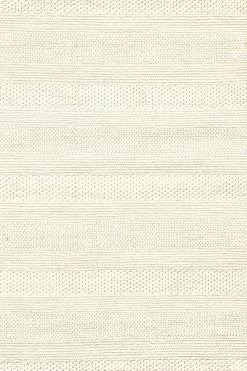 Store Anne Klein The Helena Modern Striped Rug Collection Ivory
