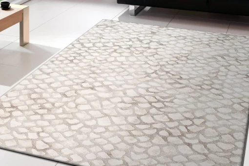 New Anne Klein The Illusions Contemporary Modern Rug Collection Ivory