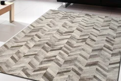 Store Anne Klein The Illusions Contemporary Geometric Rug Collection Silver