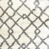 Cheap Anne Klein The Printed Posh Contemporary Rug Collection Ivory/Light Grey