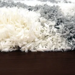 Cheap Anne Klein The Printed Posh Contemporary Rug Collection Ivory/Light Grey