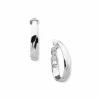 Online Anne Klein Tiered Clip Hoop Earrings