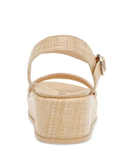 Flash Sale Anne Klein Venture Flatform Sandal- Sale Raffia