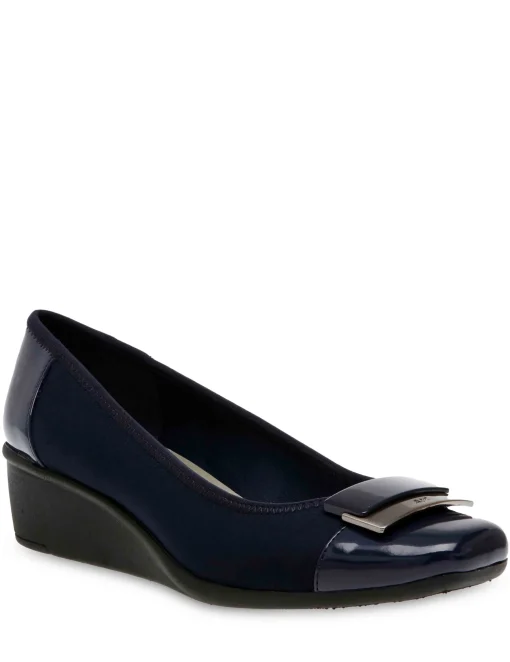 Hot Anne Klein Waverly Wedge Navy
