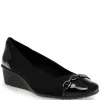 Store Anne Klein Webster Wedge- Sale Black Multi