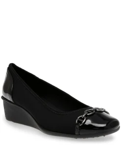 Store Anne Klein Webster Wedge- Sale Black Multi